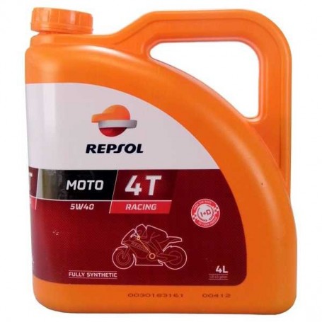 REPSOL MOTO RACING 4T 5W/40 4 LITROS